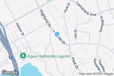 Map image of the property - 4205 Hillside Dr