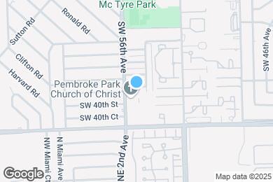 Map image of the property - 5460 SW 38th Ct