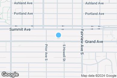 Map image of the property - 2003 Grand Ave