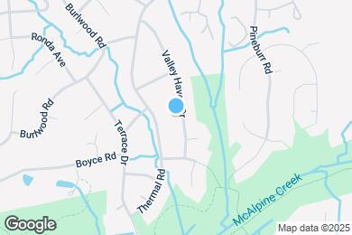 Map image of the property - 7112 Valley Haven Dr