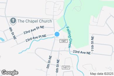 Map image of the property - 2402 5th St NE