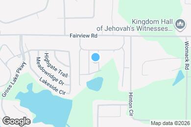 Map image of the property - 110 Chandler Cir