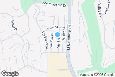Map image of the property - 2145 Via Sonora