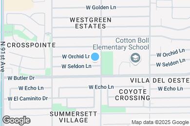 Map image of the property - 8708 W Seldon Ln