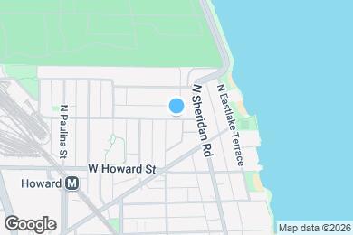 Map image of the property - 1428 W Jonquil Terrace
