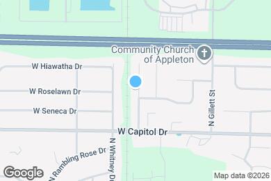 Map image of the property - 3613 N Terri Ln