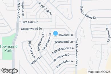 Map image of the property - 1004 Birchwood Ln