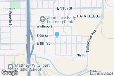 Map image of the property - 1829 Lambert St