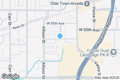 Map image of the property - 7878 W 54th Ave