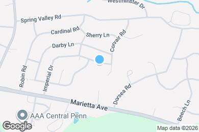 Map image of the property - 936 Imperial Dr
