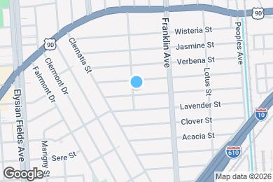 Map image of the property - 2507 Jonquil St