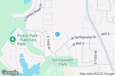 Map image of the property - 1780 W 850 S