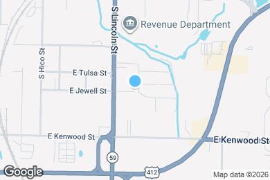 Map image of the property - 1104 Arrowwood Ln