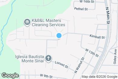 Map image of the property - 329 Kimball St