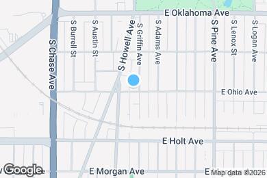 Map image of the property - 426 E Ohio Ave