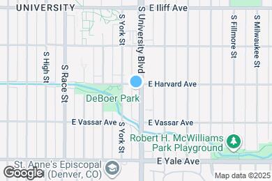 Map image of the property - 2511 S University Blvd