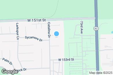 Map image of the property - 7449 Sycamore Ct