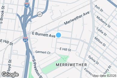 Map image of the property - 602#A East Burnett Avenue, 40217; #780219 - 780219