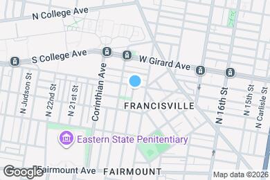 Map image of the property - 1916 Poplar St