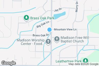 Map image of the property - 100 Brass Oak Dr