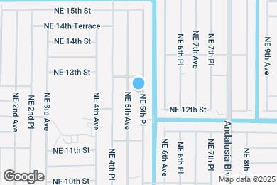 Map image of the property - 1218 NE 5th Pl
