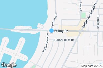 Map image of the property - 2950 West Bay Dr
