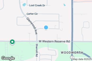 Map image of the property - 46 Carter Cir
