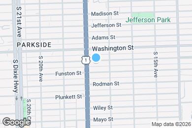 Map image of the property - 1738 Dewey St