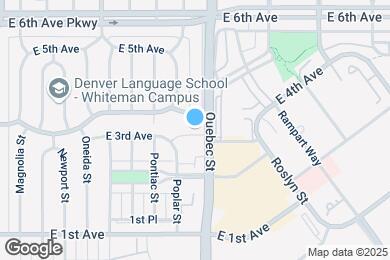 Map image of the property - 319 Quebec St