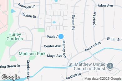 Map image of the property - 1118 Marcey Ave