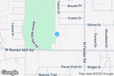 Map image of the property - 1119 Park Vista Dr