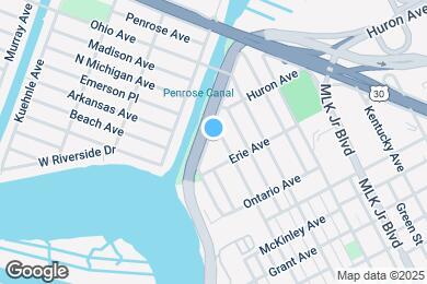 Map image of the property - 2018 Horace J Bryant Jr Dr