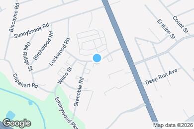 Map image of the property - 2707 Acadia Dr