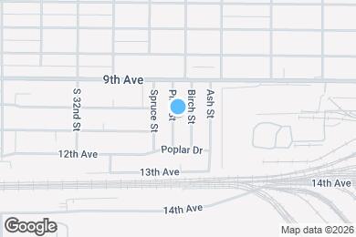 Map image of the property - 1011 Pine St