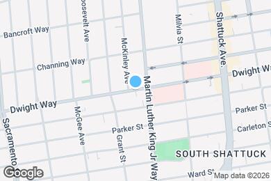Map image of the property - 1844 Dwight Way