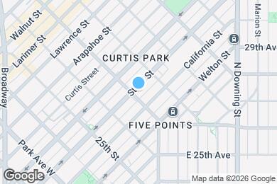 Map image of the property - 2700 Stout St