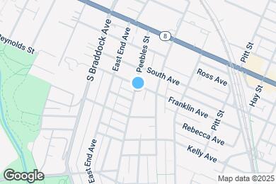 Map image of the property - 405 Peebles St