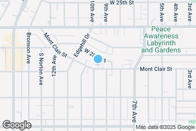 Map image of the property - 3853 Mont Clair St