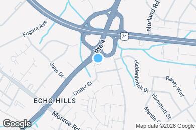 Map image of the property - 1025 Brookhurst Dr