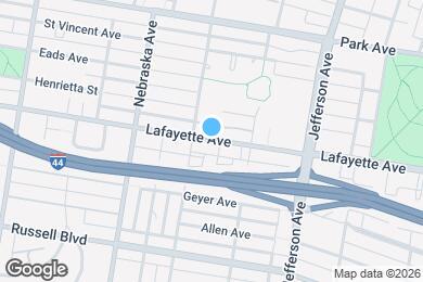 Map image of the property - 2740 Lafayette Ave