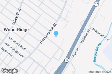 Map image of the property - 302 Hackensack St