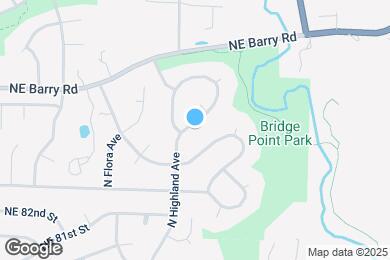 Map image of the property - 8321 N Highland Ave