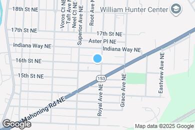Map image of the property - 2442 16th St NE