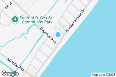 Map image of the property - 627 N Waccamaw Dr