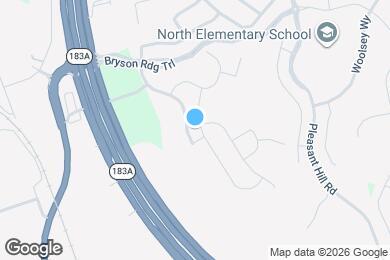 Map image of the property - 1709 Mexican Heather Dr
