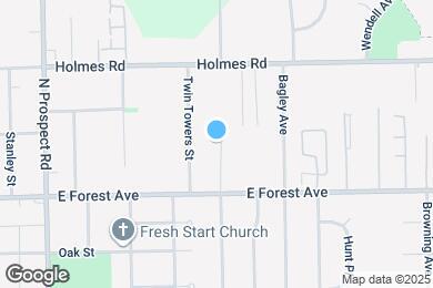 Map image of the property - Campbell Apartments