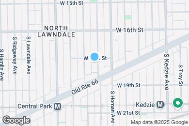 Map image of the property - 1806 S Trumbull Ave