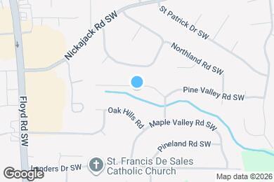 Map image of the property - 485 Valley Creek Rd SW