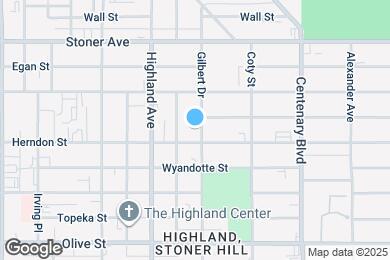 Map image of the property - 1544 Gilbert Dr