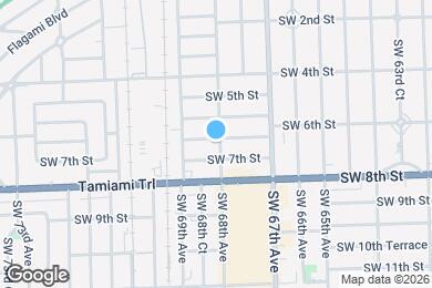Map image of the property - 604 SW 68th Ave